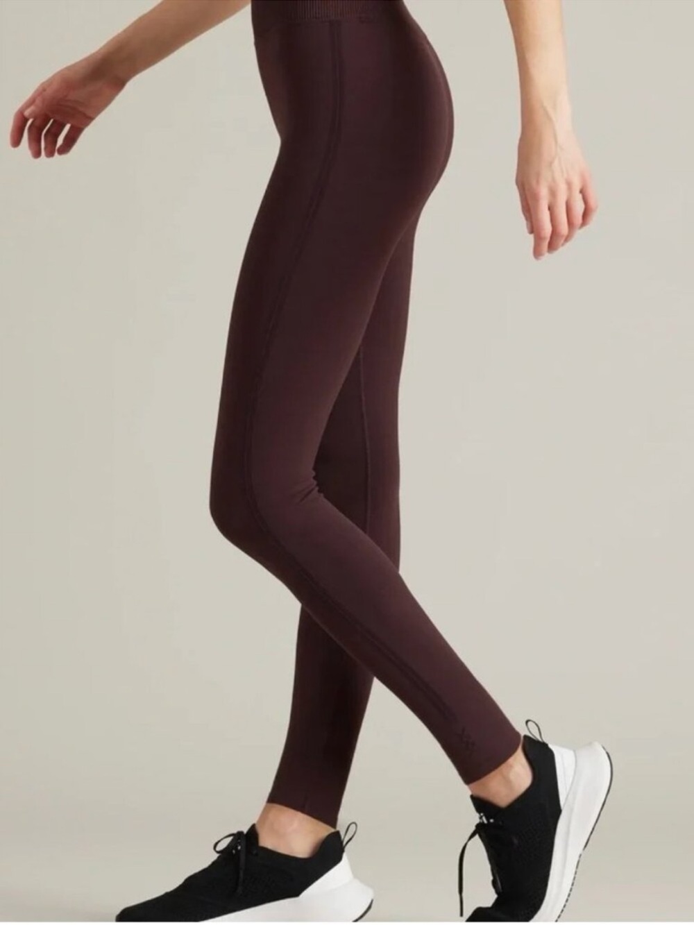 Rhone Evolve Seamless Legging - Brown Berry